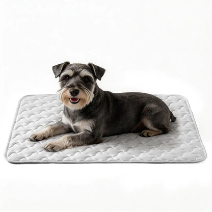 MIXJOY Instant Cooling Mat for Dogs - Ultra-Effective, Snag Resistant & Machine Washable - Perfect for Indoor, Outdoor & Travel Use - Cool Blue #SummerEssentials